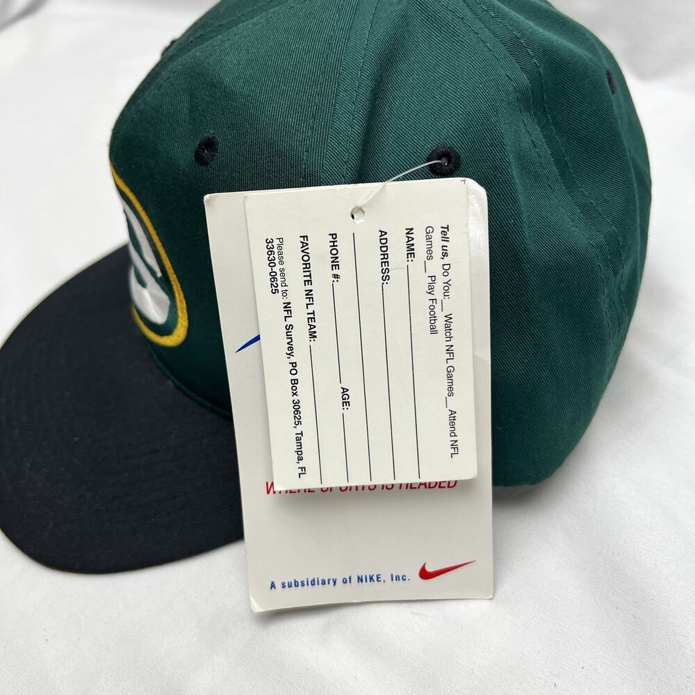 Green Bay Packers NFL Sports Specialties Team NFL Snap back Hat Green NWT - Picture 5 of 13